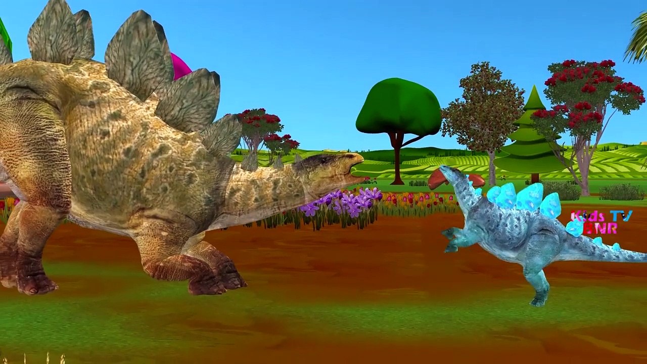 Dinosaur Johny Johny Yes Papa Children Nursery Rhymes || Cartoon Dinosaur Collection