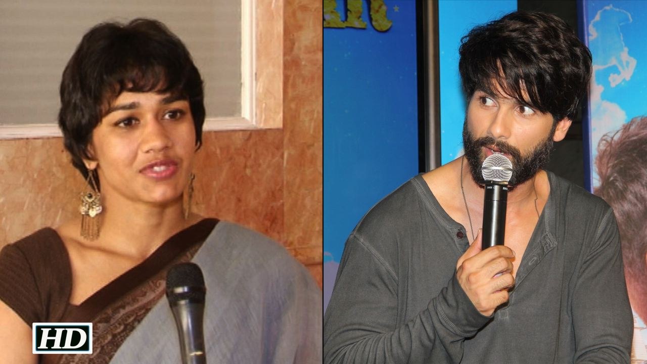Shahid's Must Watch comment on Babita Phogat
