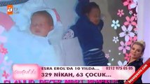 Esra Erol ailesine yeni üyeler katıldı! Elanur ile Recep bebek..