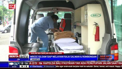 MRCCC Siloam Siap Layani Kesehatan Rombongan Raja Salman