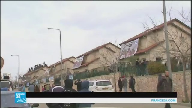 اخلاء مستوطنات في الضفة الغربية