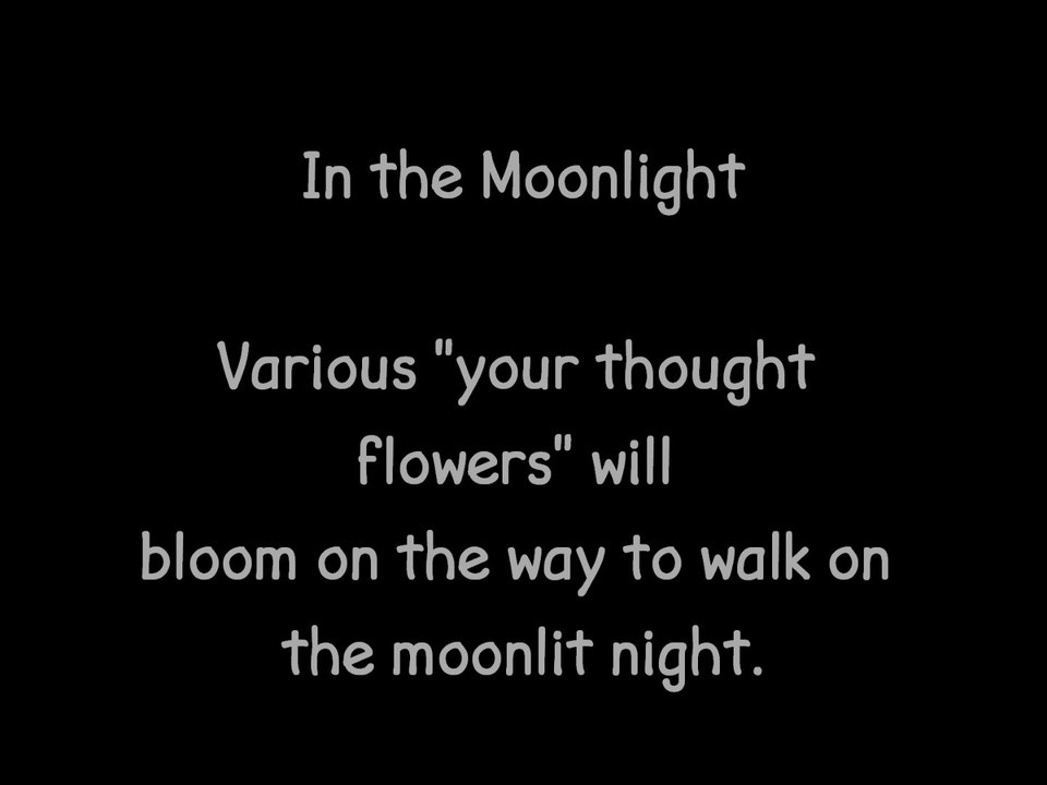In the Moonlight