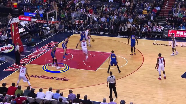 OMG!Kevin Durant Injury - Warriors vs Wizards - Feb 28, 2017 NBA [FULL HD ]