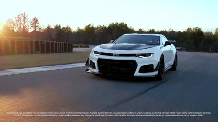 Chevrolet : Présentation de la nouvelle Camaro ZL1 1LE