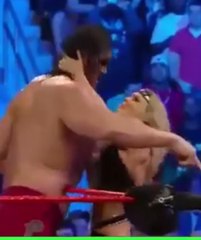 The Great Khali vs Beth Phoenix Match WWE Beth Phoenix Kiss Beats
