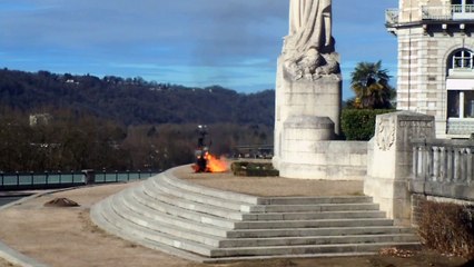 Pau : le désherbeur thermique des agents de la Ville en feu