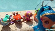 Paw Patrol Toys Pool Party Bath Paddlin Pup Underwater Ryder, Chase, Squirter, Shimmer and Shine