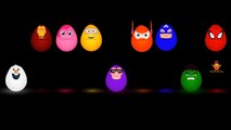 Superheroes Cartoons Surprise Eggs Colors, Learn Colors for Children Kids Toddlers And Babies