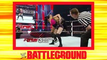 Paige vs. AJ Lee - Divas Championship Match- Battleground_ July 20_ 2014