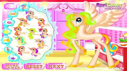 MLP Pony Princess Birthday Party Cute Baby Video Game for Kids