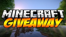 GIVEAWAY DE 8 CONTAS DE MINECRAFT!