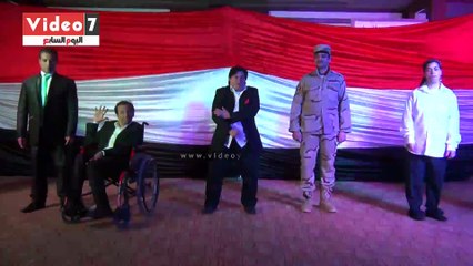 بالفيديو.. ذوى الاحتياجات الخاصة يغنون "دولا عساكر مصريين" بطريقة رائعة
