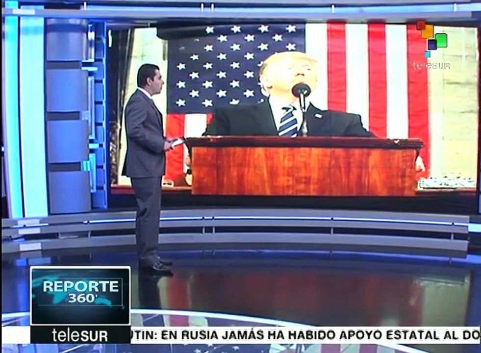 Republicanos aplauden a Trump en el congreso; demócratas lo critican