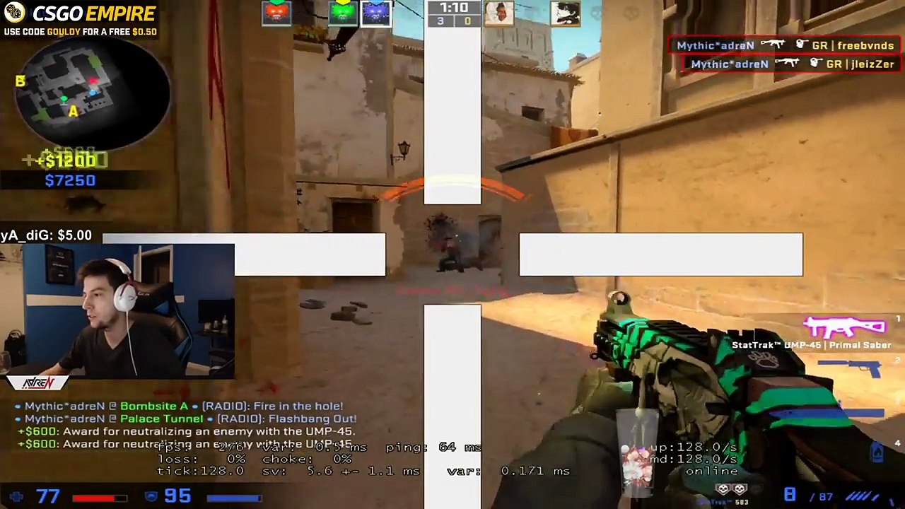 CS:GO - DETECTIVE M0E, PAPANOMALY INSANE ONE TAP, KID FLAMES MARKELOFF _ MORE!