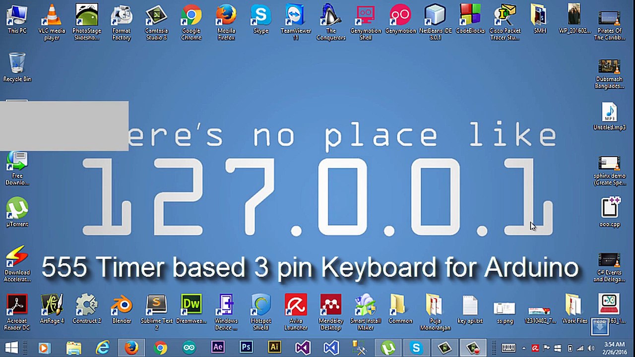 DIY 555 Timer Based 3 Pin Keyboard For Arduino    Keypad with Arduino