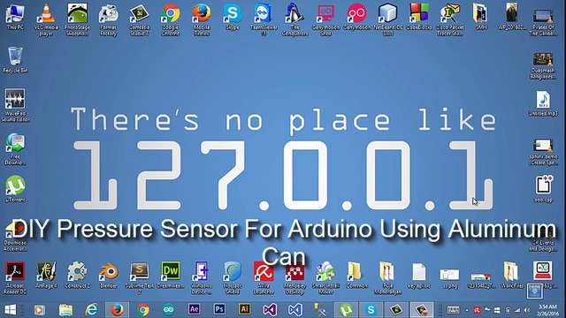 DIY Pressure Sensor for Arduino Using Aluminum Can (Coca-Cola Can) Arduino Works