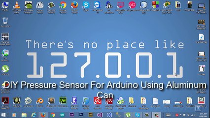 DIY Pressure Sensor for Arduino Using Aluminum Can (Coca-Cola Can)    Arduino Works