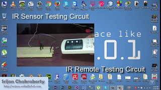 IR Rx Sensor or Remote Testing Circuit using Infrared Sensor    IR LED Project