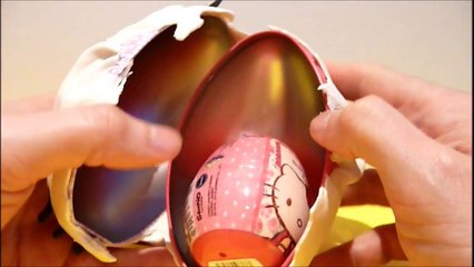 Hello Kitty Youtube kinder surprise egg Play-Doh Maxi unboxing HD