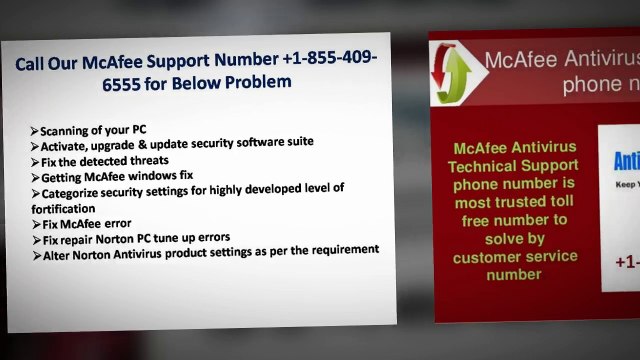 Call McAfee Support Antivirus Helpline Number 1-855-409-6555