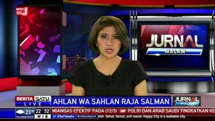 Raja Salman Turut Menyalami Ahok