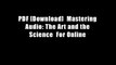 PDF [Download]  Mastering Audio: The Art and the Science  For Online