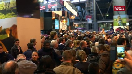 Visite tendue de François Fillon au salon de l'Agriculture
