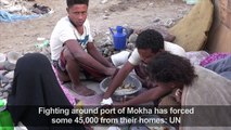 IDPs fleeing Yemen's Mokha adapt to 'miserable life' in camps