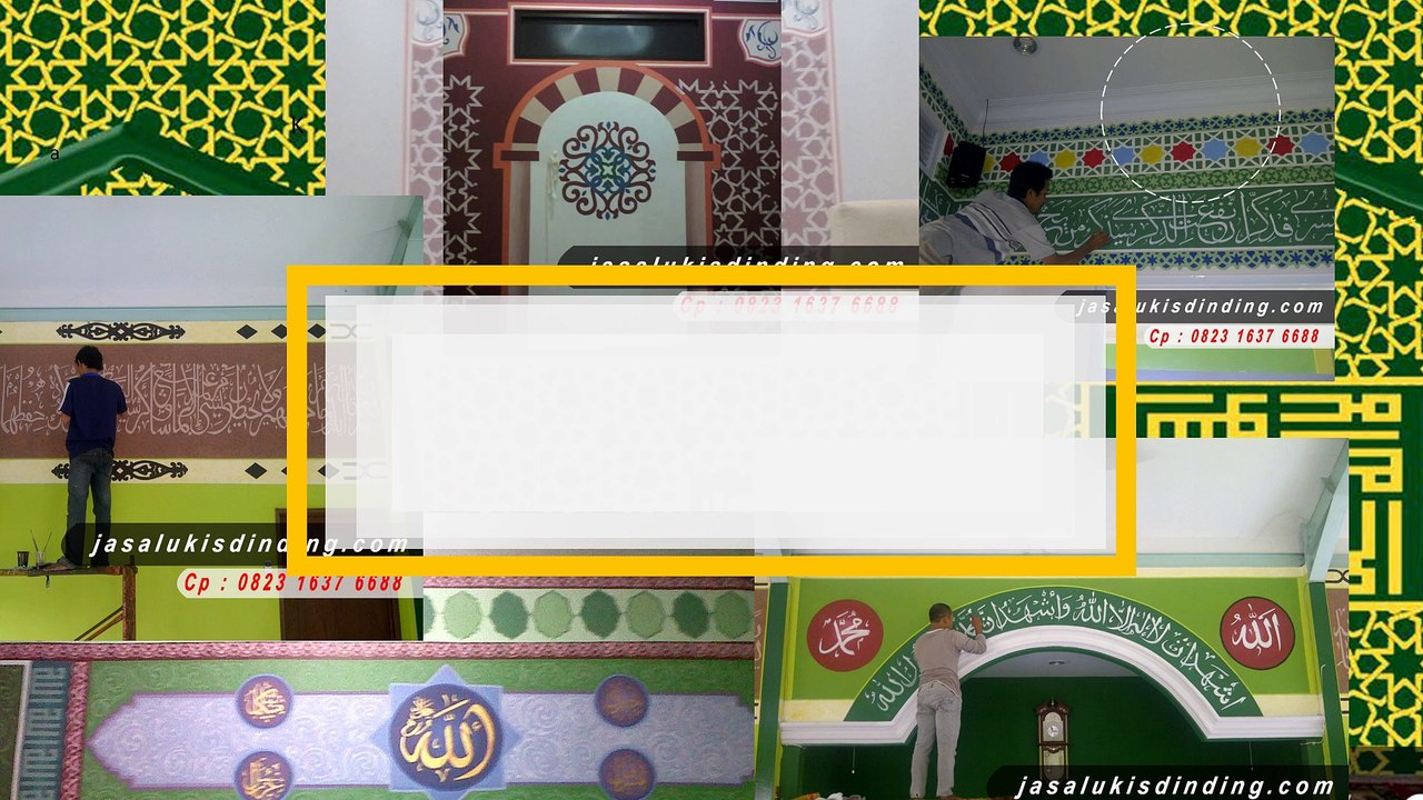 Cara Membuat Kaligrafi Masjid | +62 823 1637 6688