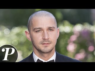 Shia Labeouf la boule à zéro pour présenter son nouveau film : Man Down
