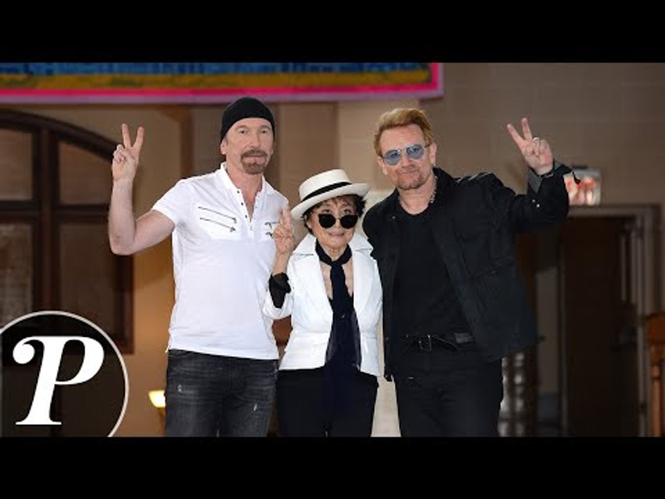 Bono et Yoko Ono rendent hommage à John Lennon