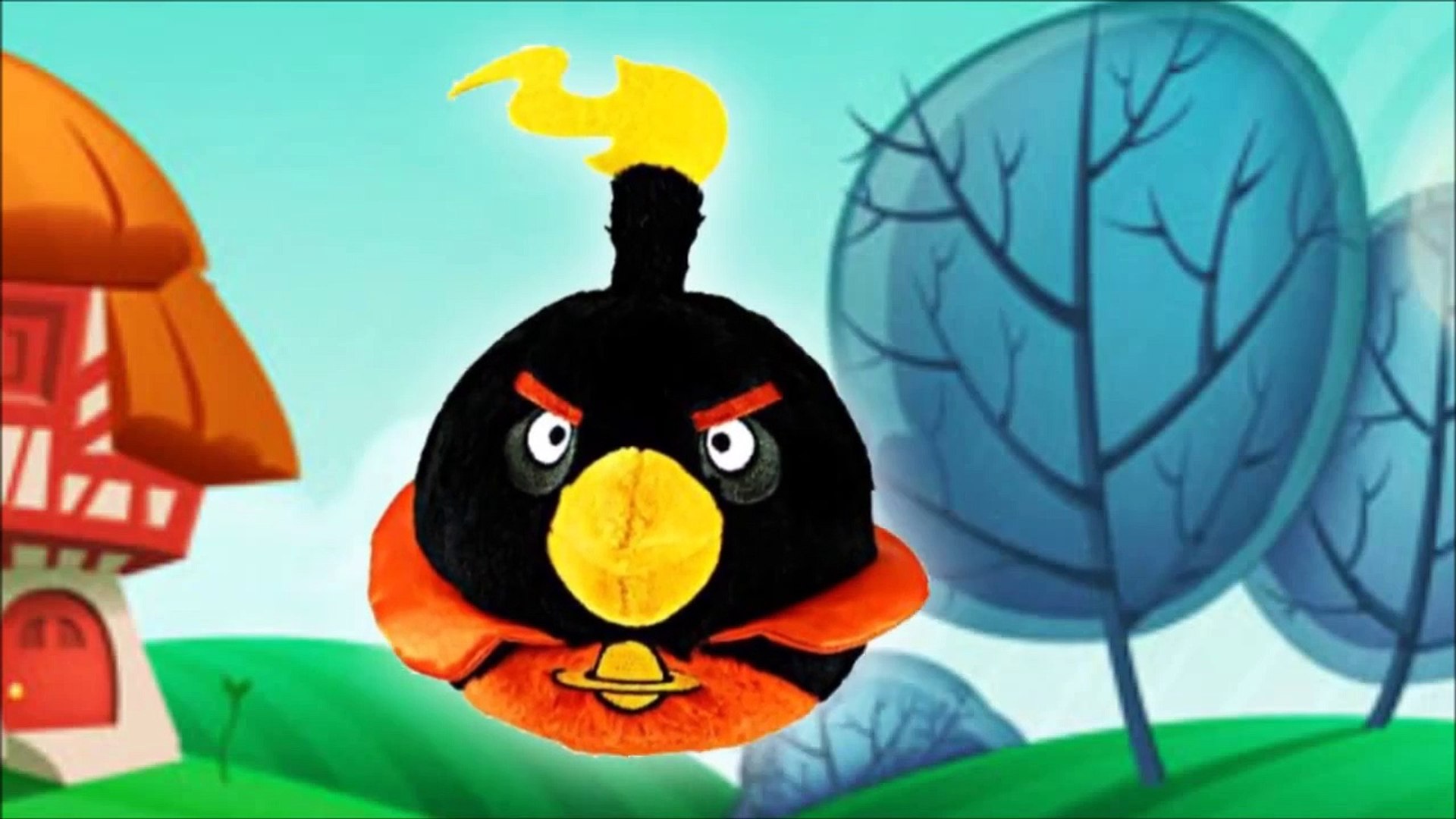 ⁣Black Angry Birds Eggs Surprise Animation Spongebob Disney Pixar Toys Transformers Robots
