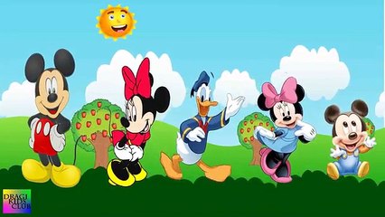 Mickey Mouse Transform Into Scooby-Doo Finger Family Songs - Daddy Finger Family Nursery R