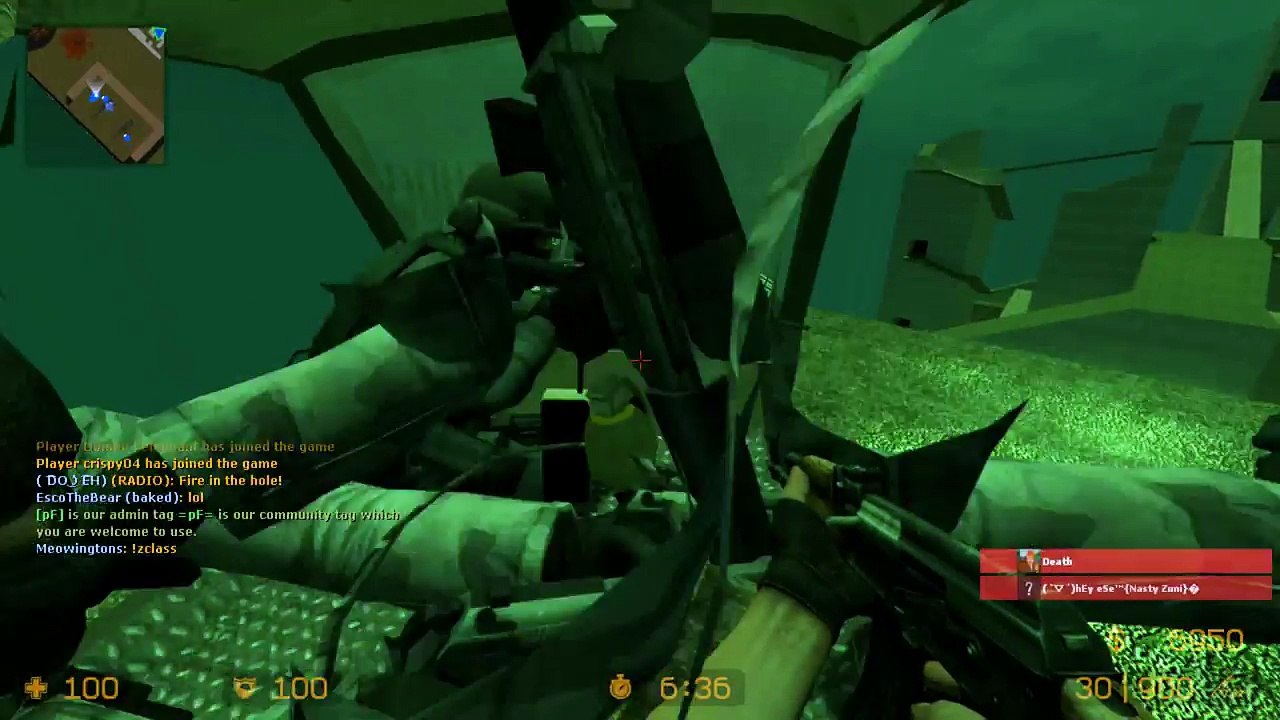 Counter Strike Source Zombie Escape mod jogo online no mapa Mountain Escape