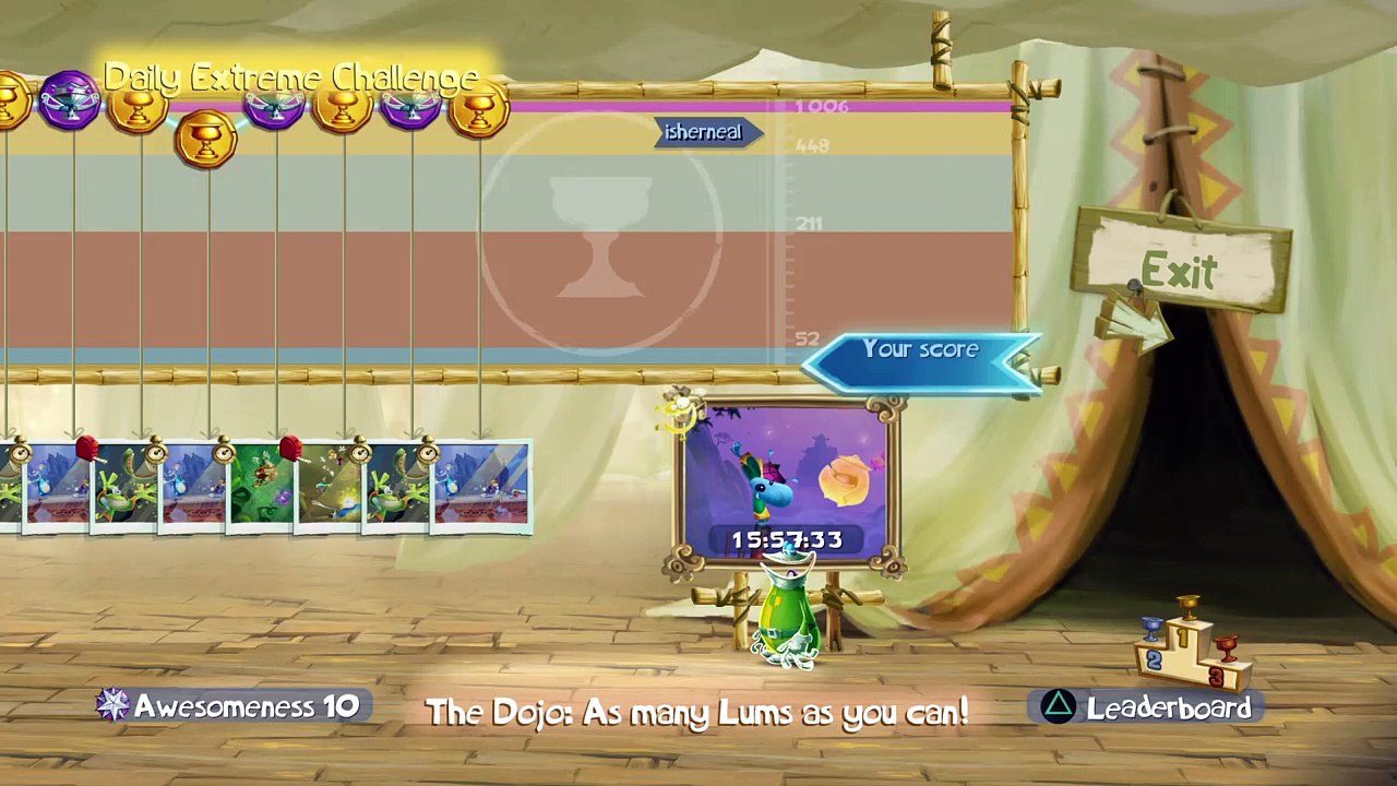 Rayman® Legends dojo