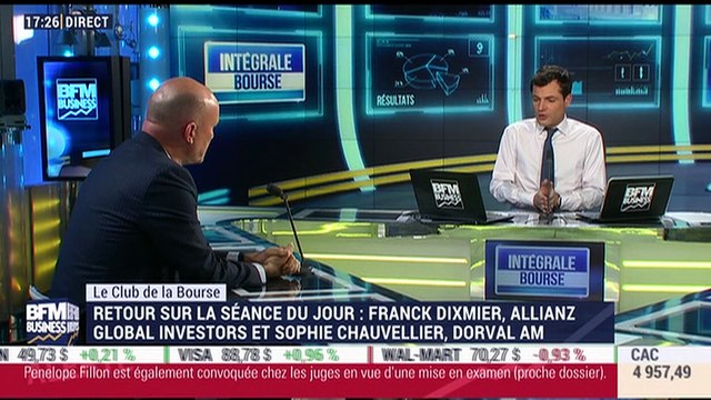 Le Club de la Bourse: Franck Dixmier, Sophie Chauvellier et Xavier Robert - 01/03
