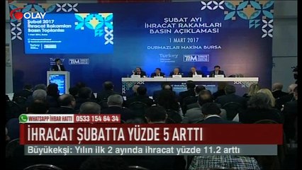 İhracatta lider otomotiv (Haber 01 03 2017)