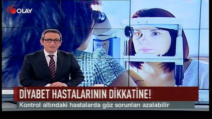 Diyabet hastaları dikkat! (Haber 01 03 2017)