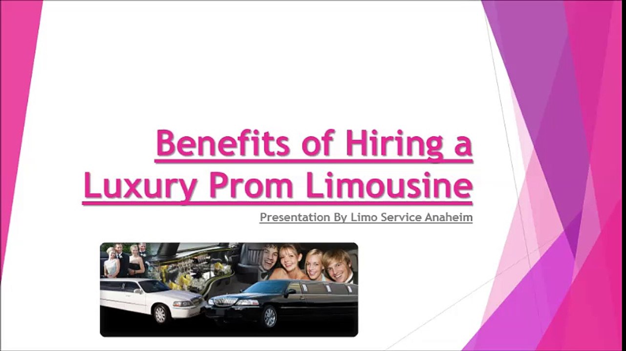 Benefits of Hiring a Luxury Prom Limousine