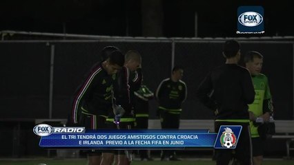 México anunció dos amistosos ante europeos