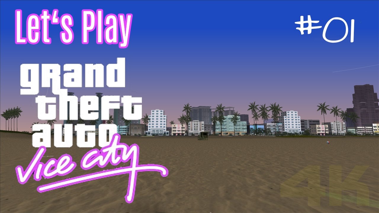 Let's Play: GTA Vice City - Intro [4K | DE]