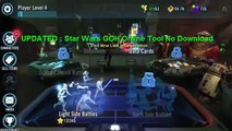 Star Wars Galaxy of Heroes Cheat Online ADD Credits and Crystal Hack Tool UPDATED WORKING No Download1