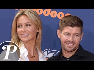 Steven Gerrard et sa sublime Alex Curran aux Kids Choice Sports 2015
