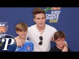 Brooklyn Beckham, Romeo et Cruz : Trio stylé aux côtés des stars du sport US