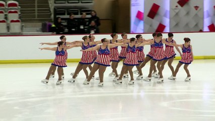 Les Chatelaines - Intermediate Free 1 - SYNCHRO17