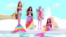 Mattel 2016 - Barbie Rainbow Lights Mermaid / Barbie Tęczowa Świecąca Syrenka - TV Toys