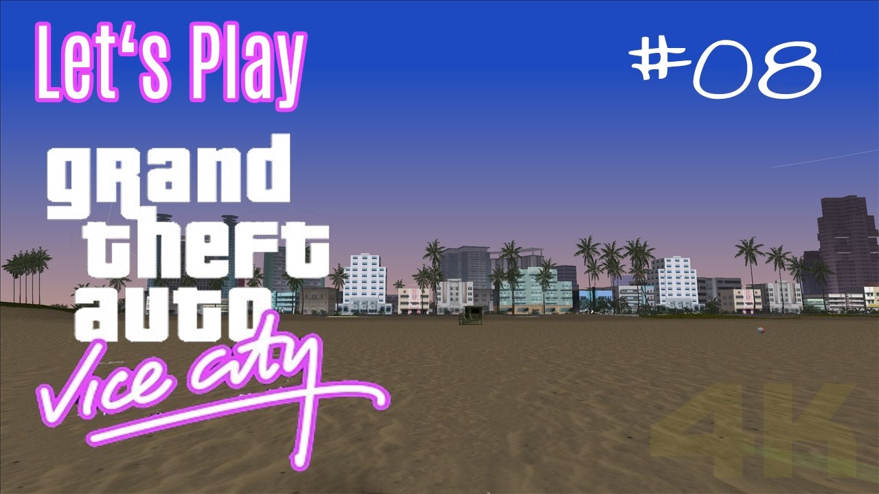 Let's Play: GTA Vice City - Pizza Montale [4K | DE]