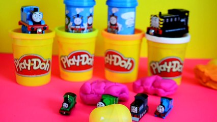 play-doh thomas and friends Kinder surprise eggs пластилин thomas the tank engine