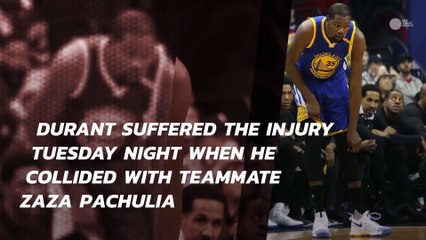 Kevin Durant suffers sprained MCL