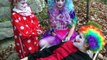 Princess Ella escapes from being kidnapped by the killer creepy clown in the woods. Part 2